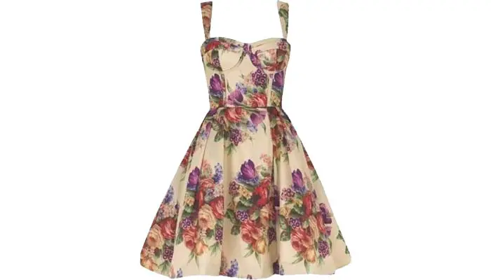 Floral print Dress Monsoon Fashion Tips