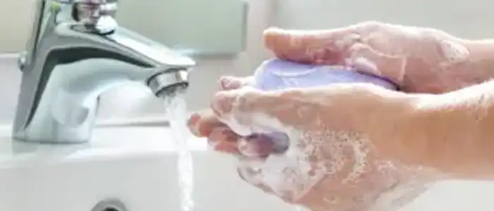 Don’t Wash Hands with Harsh Soap