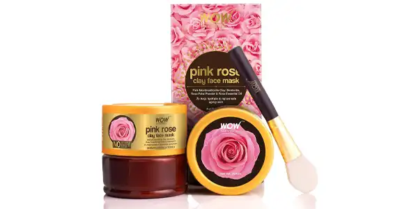 WOW Skin Science Pink Rose Clay Face Mask