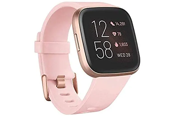 Health and Fitness Smartwatch with Heart Rate, Music, Alexa Built-In, Sleep and Swim Tracking