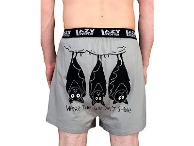 Lazy One Funny Animal Boxers, Novelty Boxer Shorts