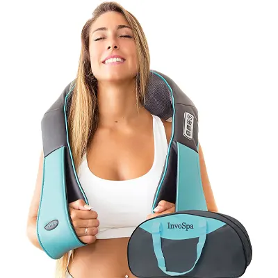 Shiatsu Back Shoulder and Neck Massager with Heat