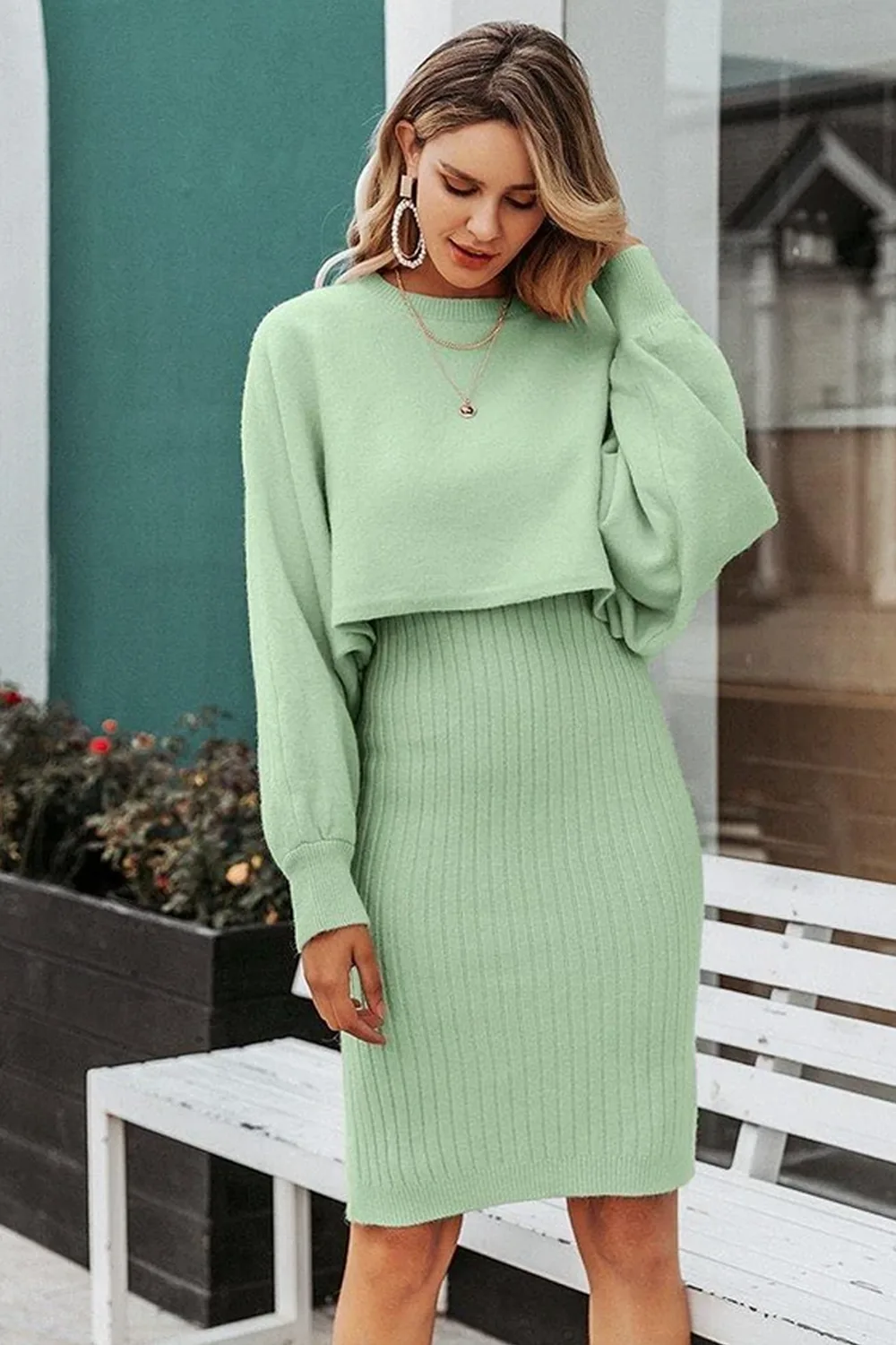 Green Two Piece