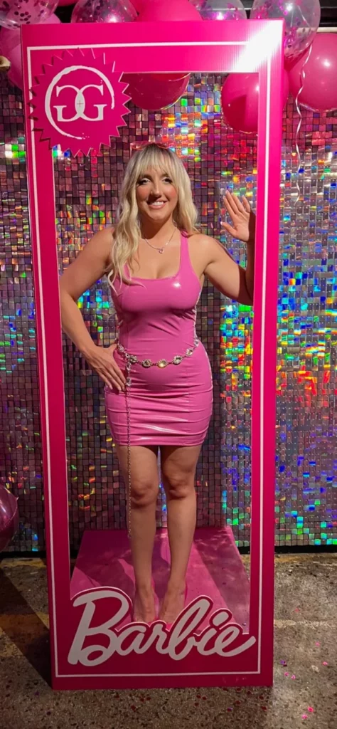 Life Size "Barbie Box" Photo Booth