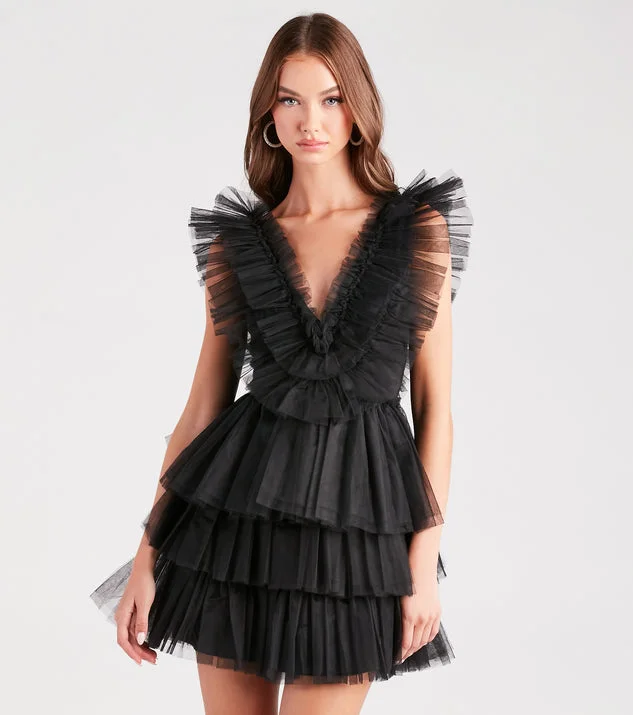 black homecoming dress