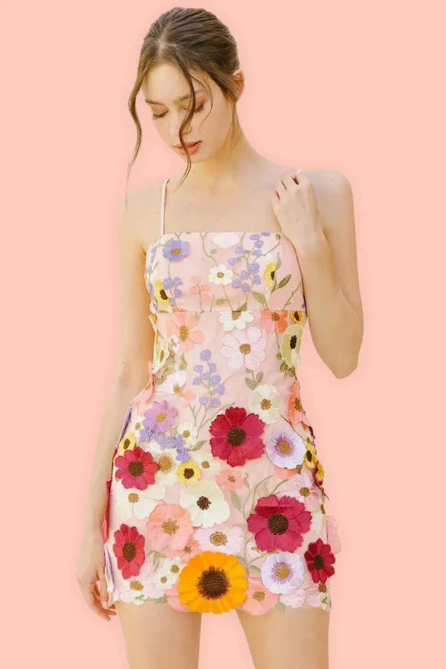 Storia 3D Flower Dress
