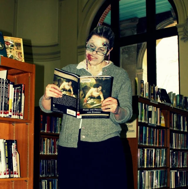 Haunted Librarian halloween costume