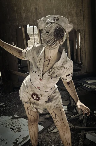 Halloween nurse costume