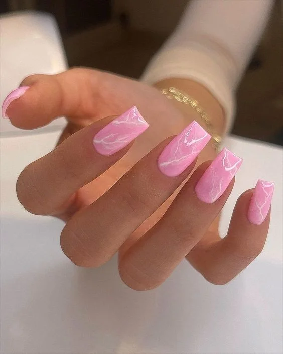 The Best Marble Nail Design