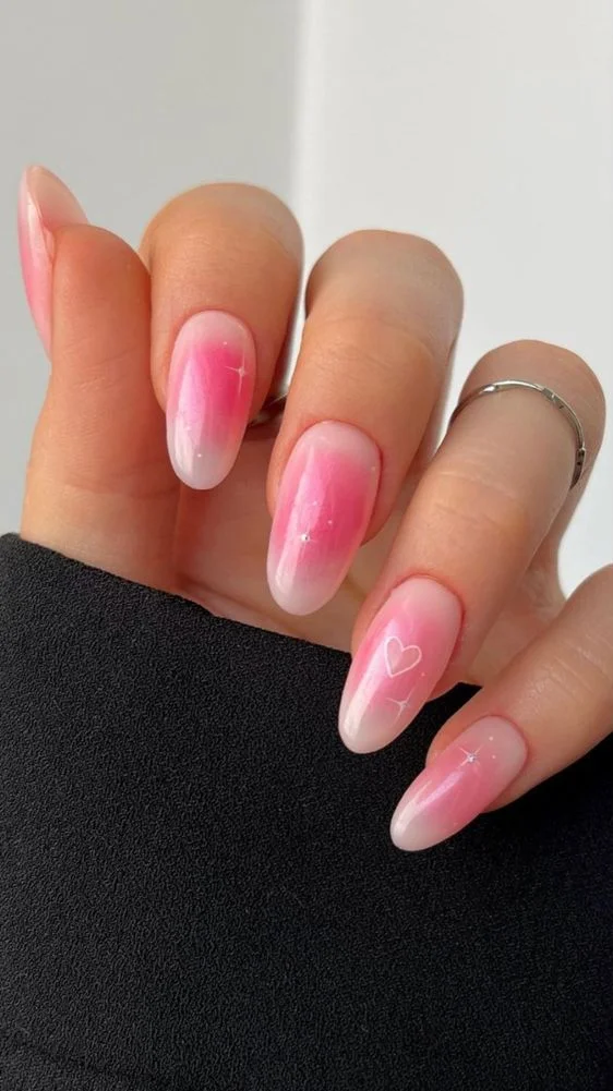 spring vibes with aura nails