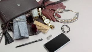 Essential items for women’s purses.