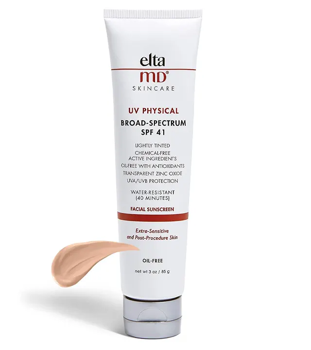 Lightweight and fragrance-free mineral sunscreen