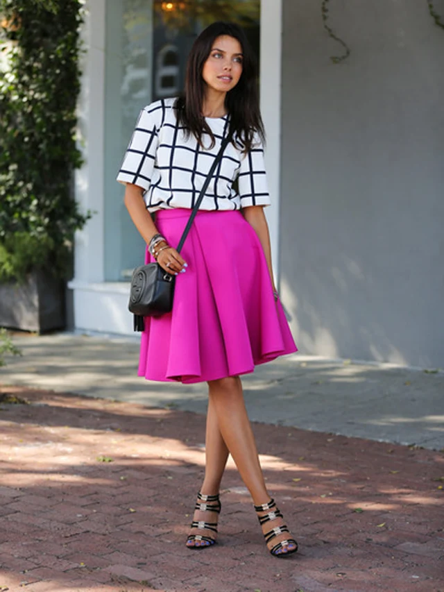 White Finders Keepers Top With Cameo Skirt