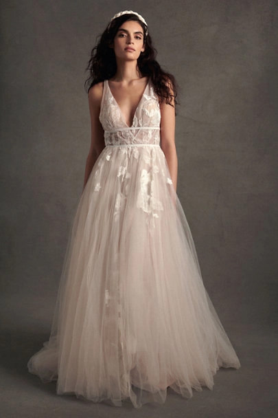 Oversized Flowy Wedding Dress