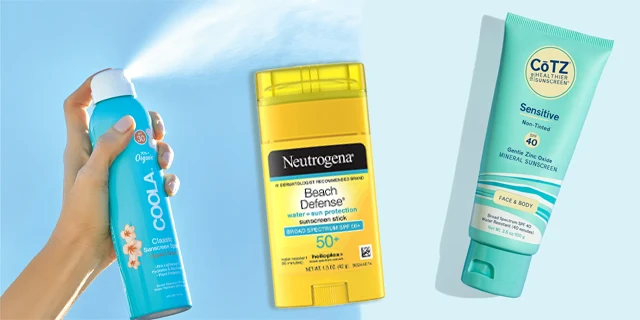 sunscreen stick vs lotion vs spray